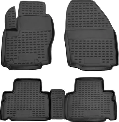 Produktbild von 2006-2014 Ford S-Max Fußmatten TPE Schwarz 4 tlg