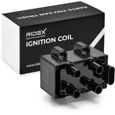 Produktbild von RIDEX 689C0232 Zündspule für RENAULT Clio III Schrägheck (BR0/1, CR0/1) TWINGO II (CN0) CLIO II (BB0/1/2, CB0/1/2) TWINGO I (C06) für DACIA SANDERO II