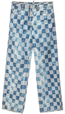 Image de Dsquared² jean en coton bleu