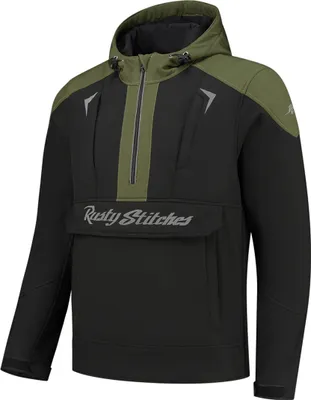 Produktbild von Rusty Stitches Orlando Motorrad Textiljacke, schwarz/grün, L