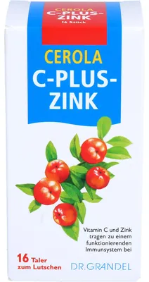 Immagine prodotto di CEROLA C-Plus-Zinc Taler, 16 compresse