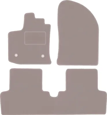 Produktbild von Velours-Autoteppiche für: Dacia Lodgy Minivan (2012-) Beige