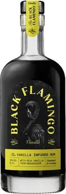 Produktbild von Black Flamingo, Vanilla infused Rum Likör 25% Vol. 0,5 l