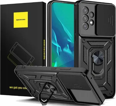 Immagine prodotto di Custodia SPACECASE Camring per Galaxy A33 5G Nero