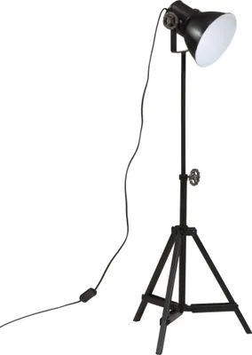 Produktbild von vidaXL Stehleuchte 25 W Schwarz 35x35x65/95 cm E27