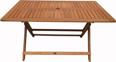 Immagine prodotto di Tavolo pieghevole esotico "Hong Kong" - Maple - 135 x 80 cm - Marrone chiaro