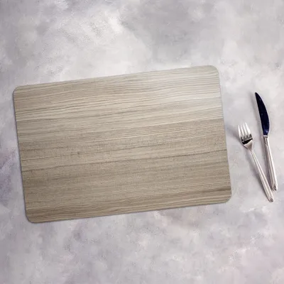 Produktbild von Tischset 6x45x30 cm Platzset Tischmatte Platzmatte Untersetzer - Helles Holz