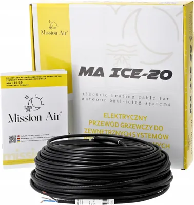 Zdjęcie produktu dla Ma Ice-20W/M 2000W 100M Kabel Grzewczy Zabezpieczający Przed Zamarzaniem