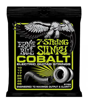 Produktbild von Ernie Ball P02728, Gitarre, Stahl, Elektro, 7 Stück(e)