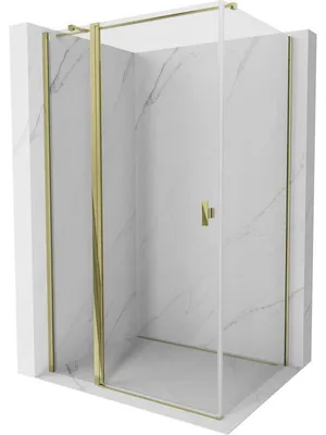 Obrázek produktu pro Mexen Mist T sprchový kout otevírací 100 x 95 cm, transparentní, zlatá - 8A4T-100-095-50-00