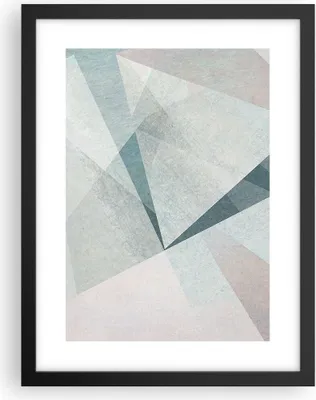 Produktbild von Gerahmtes Poster - Schwarzer Rahmen - Abstraktion modern - 30x40 cm - Wand Bild - Wanddeko - Wandbilder - Kunstposter - Wandposter - Bilderrahmen - Bilder - Kunstdruck - Wandbild - P2BPA30x40-3947