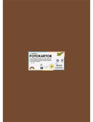 Obrázok produktu pre folia Fotokarton, (B)500 x (H)700 mm, 300 g/qm, schokobraun