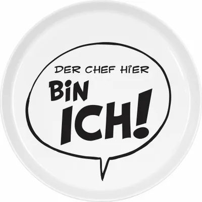 Immagine prodotto di Könitz Teller Coup Asterix - Der Chef hier bin ich, Porzellan, Bunt, 20 cm, 11 4 20A 2793