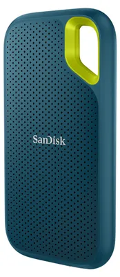 Productafbeelding van SanDisk Extreme V2, 2 TB, USB Type-C, 3.2 Gen 2 (3.1 Gen 2), 1050 MB/s, wachtwoordbescherming, blauw