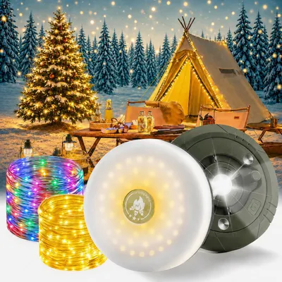 2er Set E27 LED-Akkulampen mit Fernbedienung, USB-C
