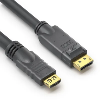 Image de PureLink PI5110-020 Câble DisplayPort vers HDMI 4K Noir 2m