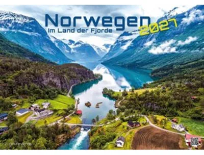 Obrázek produktu pro Norsko – Země fjordů – 2027 – Kalendář, formát DIN A2