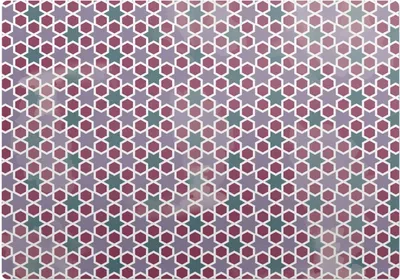 Obrázok produktu pre Geometrický Vzor– Ochranná podložka na podlahu – Podložka pod stoličku – 100 × 70 cm – Protišmyková podložka na tvrdé podlahy