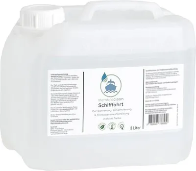 Produktbild von membraclean Trinkwasseraufbereitung Schifffahrt (Boote & Yachten) - 3 Liter