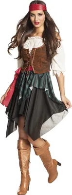 Produktbild von Piratin Storm Freibeuterin Pirat Piraten Karneval Fasching Kostüm 36/38