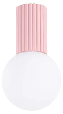 Produktbild von Deckenleuchte HALO rosa IP44 1xG9  8W Aluminium/Glas 21x12x12cm Sollux Lighting