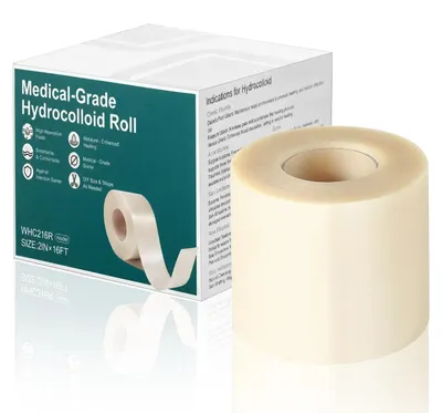 Produktbild von Hydrokolloid-Wundauflagen Rolle, 5 cm x 5 m, wasserdicht