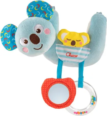 Produktbild von Chicco Rassel Koala Junior 20 X 22 cm Polyester Hellblau