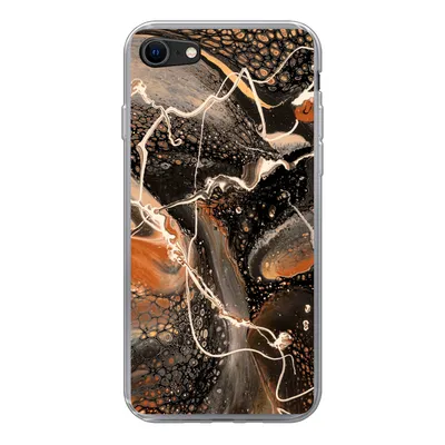 Produktbild von MuchoWow® Handyhülle Schutzhülle Hülle für iPhone 8 Farbe - Design - Abstrakt Silikon Softcase Handy Hülle - Schutzhaube