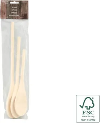 Immagine prodotto di Altre marche Cucchiai di legno 3 pezzi