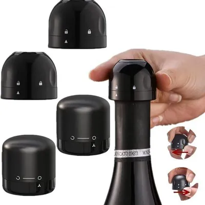 Immagine prodotto di Tappo per vino nero, con sistema di chiusura a vuoto