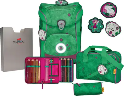 Produktbild von DerDieDas Ergoflex Easy Exklusiv LED Schulranzen-Set 5tlg.
