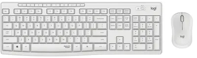Immagine prodotto di Logitech MK295 Silent - Tastatur-und-Maus-Set - kabellos - 2.4 GHz - Ungarisch - Off White
