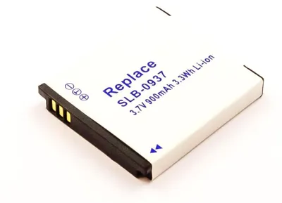 Zdjęcie produktu dla Akumulator AccuCell pasujący do Samsung SLB-0937, 900mAh