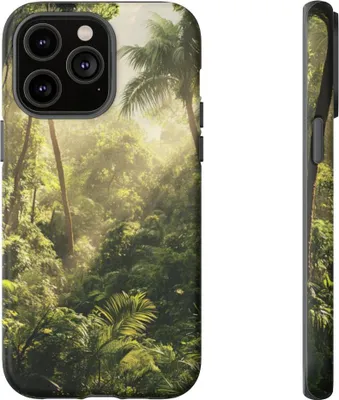 Produktbild von Dichter tropischer Wald – Handyhülle Kompatibel mit iPhone 14 Pro Max