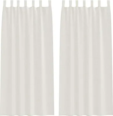 Immagine prodotto di vidaXL Tende a velo, 2 pezzi, color crema, 245 x 140 cm, poliestere
