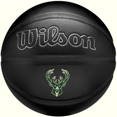 Image de Ballon de basket Wilson Nba Team Premiere Milwaukee Bucks Noir 7 Noir 7