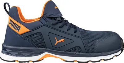 Produktbild von Puma Safety Puma Sicherheitshalbschuh CHASE 643780 Low S1P ESD Gr. 42 blau/orange