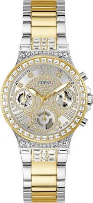 A product shot of a women's watch.