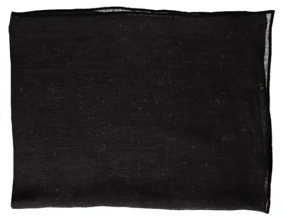 Produktbild von Pomax Grisha Plaid/Tischdecke/Vorhang aus Leinen, Schwarz, L 300 x B 140 cm