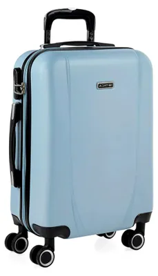 Produktbild von Kabinen-Trolley Hartschalenkoffer mit Zahlenschloss - Größe 55x40x20, Hellblau