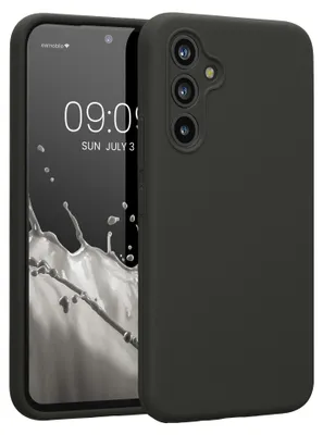 Produktbild von kwmobile Hülle kompatibel mit Samsung Galaxy A54 5G - Hülle Silikon gummiert - Handyhülle - Handy Case in Dunkelgrau