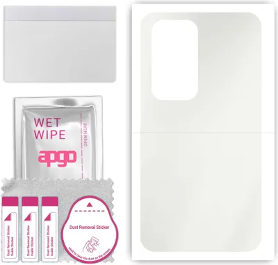 Produktbild von apgo Rückseite Schutzfolie, Matt, kompatibel mit Oppo Find N2, Hinten Hydrogel-Displayschutzfolie mit Positionierhilfe, kratzfest, einfache Montage