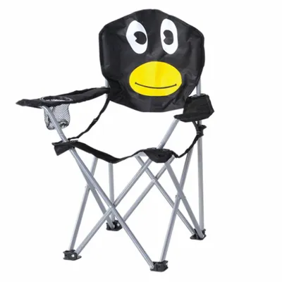 Produktbild von JW Anglersessel für Kinder Kindersessel Campingstuhl Campingsessel 2463 Pinguin