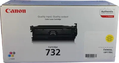 Obrázok produktu pre Canon CRG 732 Y, 6400 strany, Žltá, 1 kusov