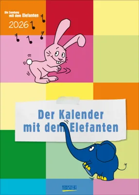 Produktbild von Der Kalender mit dem Elefanten 2026