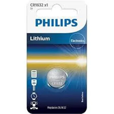 Produktbild von Philips BATT. LITHIUM CR1632 (1) BUTTON