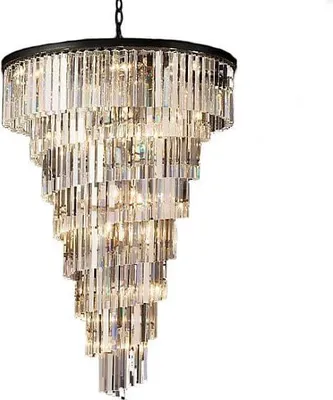 Immagine prodotto di Hereford Spiral - lampadario in cristallo da 80 cm