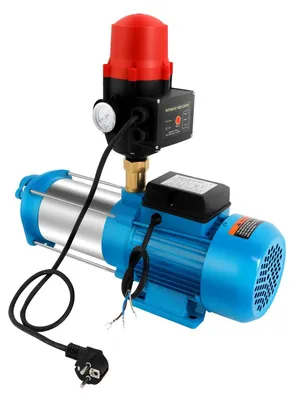 Produktbild von Zentrifugalpumpe, hohe Durchflussrate 4000 L/H, langlebige Edelstahlkonstruktion, 220V