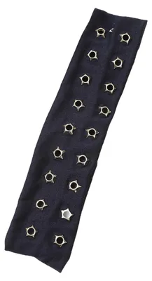 Produktbild von Uni-Haarband, elastisch, mit Lochmuster, verziert, ideal für Yoga, Laufen, Bergsteigen und andere Sportarten. Haaraccessoires