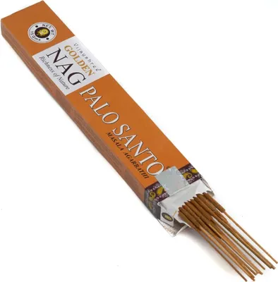 Immagine prodotto di Bastoncini d'incenso Vijayshree "Golden Nag Palo Santo" 15gr.